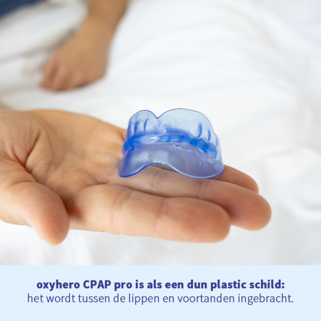 oxyhero CPAP pro tegen mondlekkage bij CPAP 2