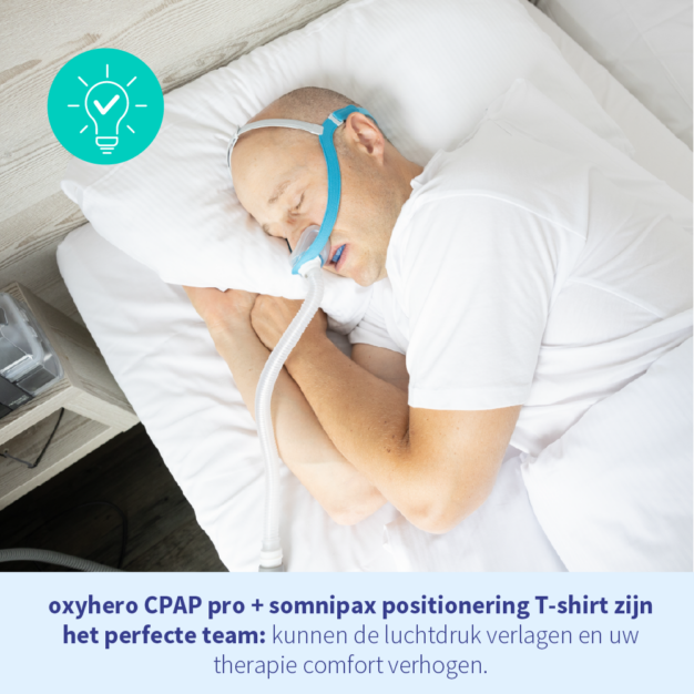 oxyhero CPAP pro tegen mondlekkage bij CPAP 8