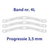 Reservebandjes voor somnipax guard large en SomnoFit-B 4