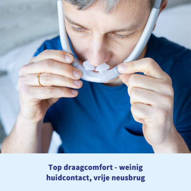 ResMed AirFit P30i Nasenpolstermaske Seitenansicht