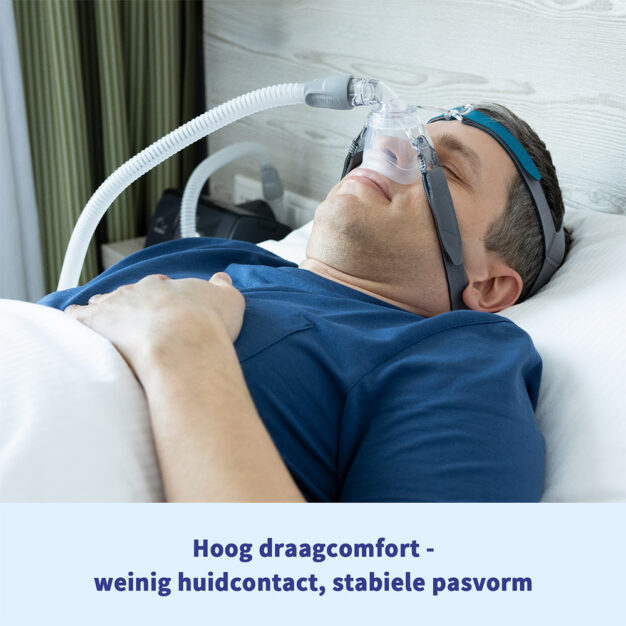Löwenstein Cara Nasal Maske Kopfbänderung Rückseite