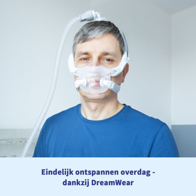 Philips DreamWear Full Face Maske Frontansicht