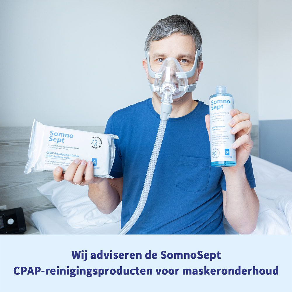 ResMed AirFit F20 CPAP-Full Face masker, zeer stil