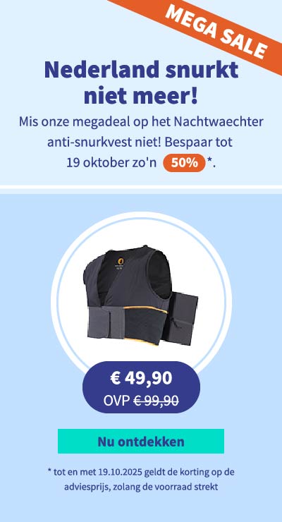 Korting bij aankoop op het Nachtwaechter anti-snurkvest 05