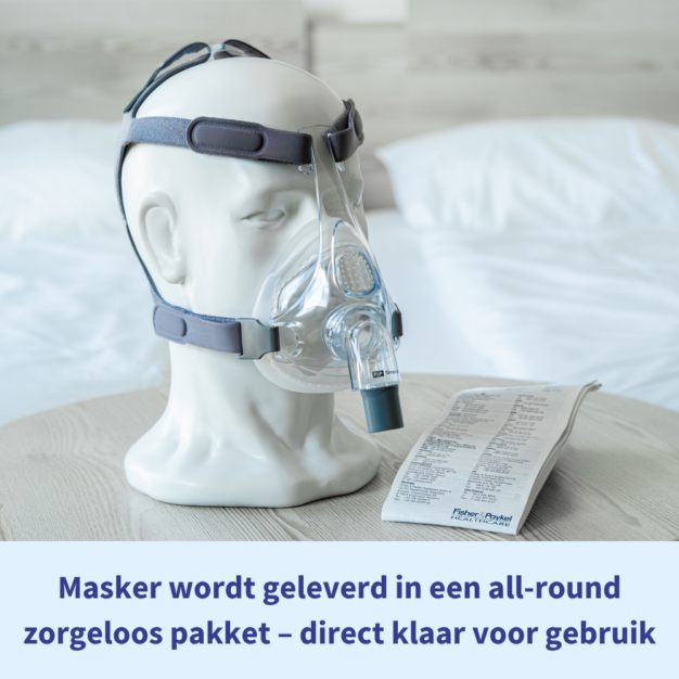 Fisher & Paykel Simplus CPAP Full Face Masker (1 maskerkussen) IMG 5