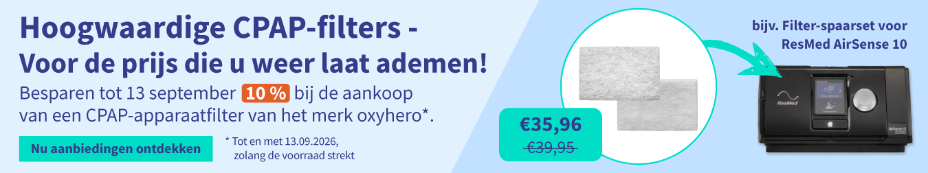 Korting op CPAP-apparaatfilter van het merk oxyhero 05
