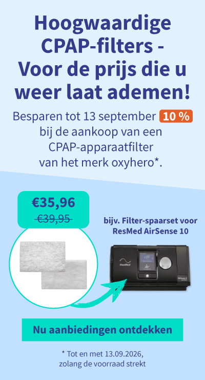 Korting op CPAP-apparaatfilter van het merk oxyhero 01