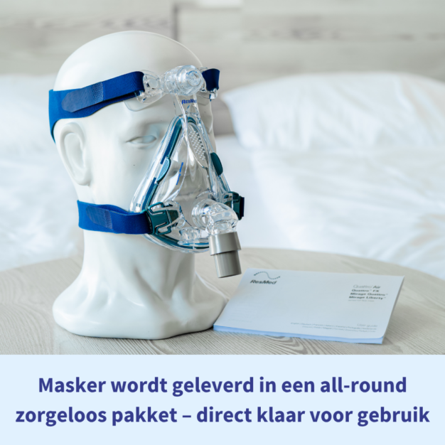ResMed Mirage Quattro CPAP Full Face Masker IMG 5