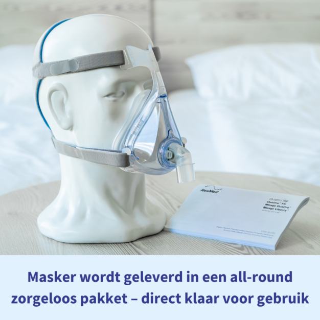 ResMed Quattro Air CPAP Full Face Masker IMG 8