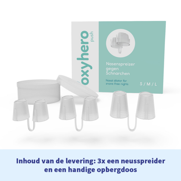 oxyhero push - inhoud van de levering