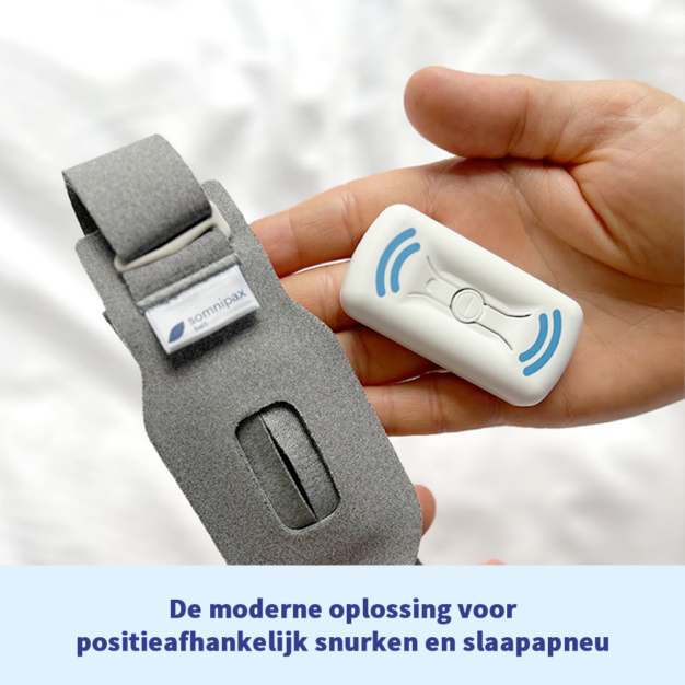 somnipax belt 2.0 - moderne oplossing voor positieafhankelijk snurken en slaapapneu