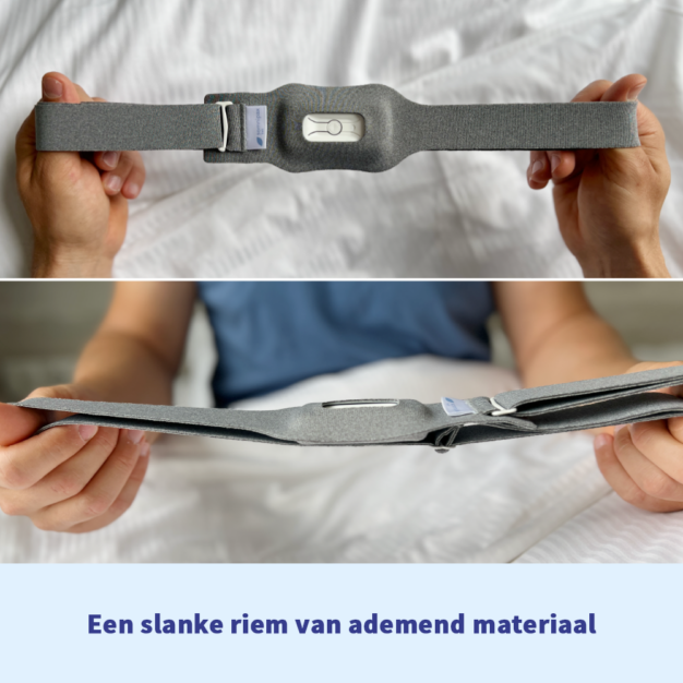 somnipax belt 2.0 - slanke riem van ademend materiaal