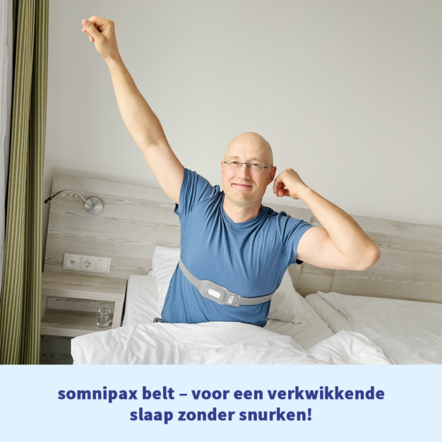 somnipax belt 2.0 - voor een verkwikkende slaap zonder snurken
