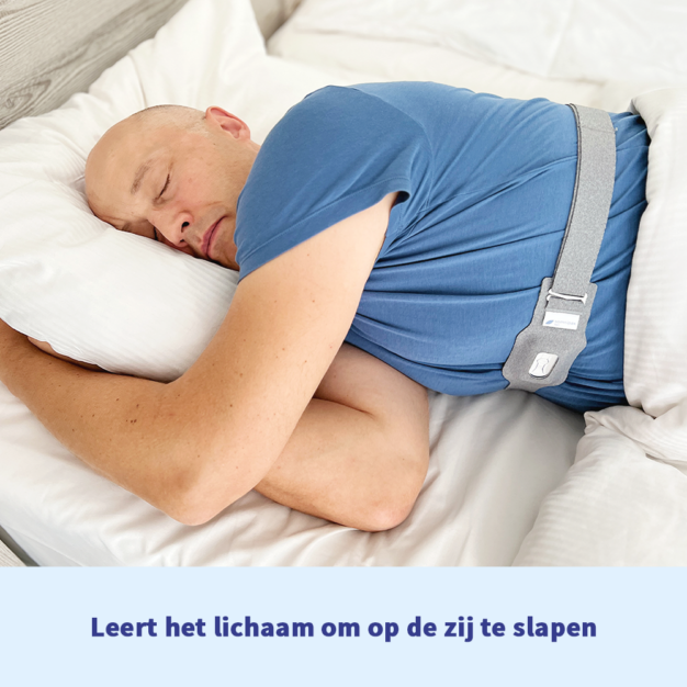 somnipax belt 2.0 - leert het lichaam op de zij te slapen