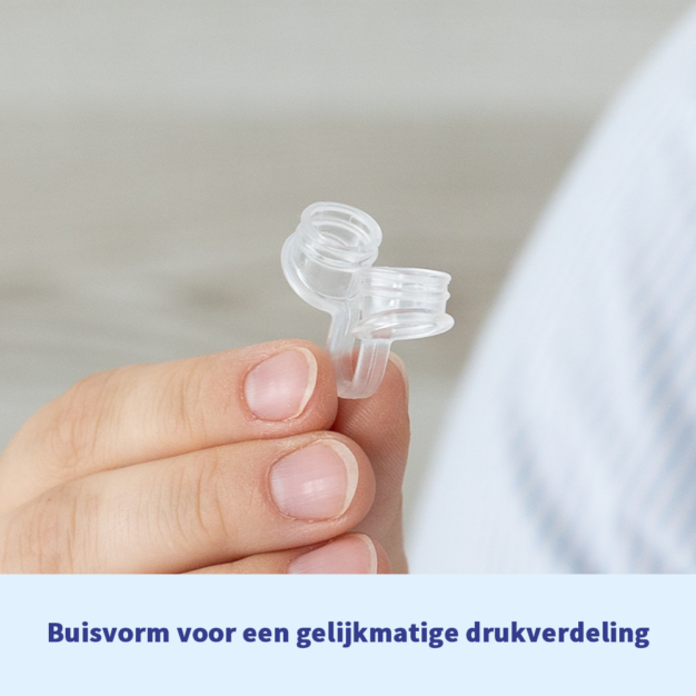 somnipax breathe - buisvorm voor een gelijkmatige drukverdeling