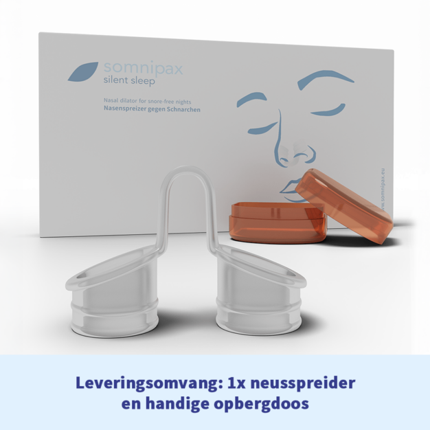 somnipax breathe - leveringsomvang: 1x neusspreider en handige opbergdoos