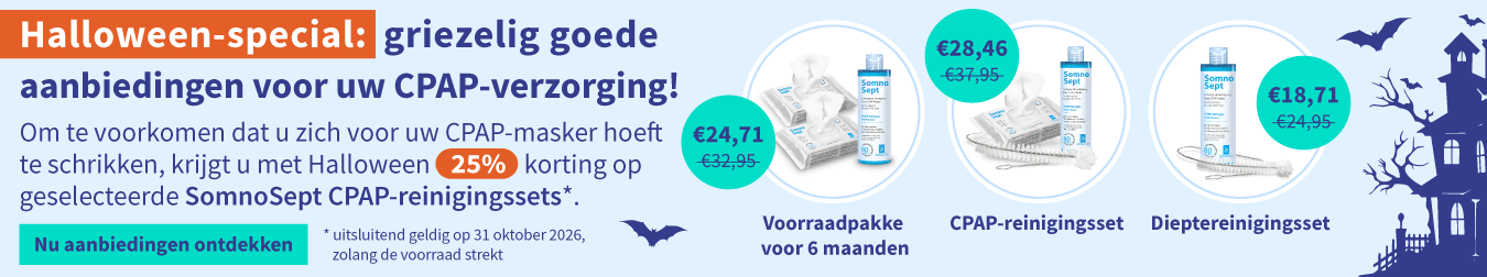 Korting op geselecteerde SomnoSept CPAP-reinigingssets 01