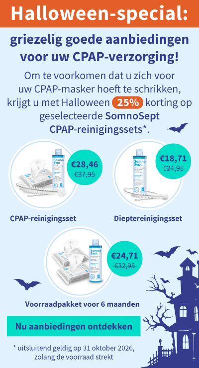 Korting op geselecteerde SomnoSept CPAP-reinigingssets 05